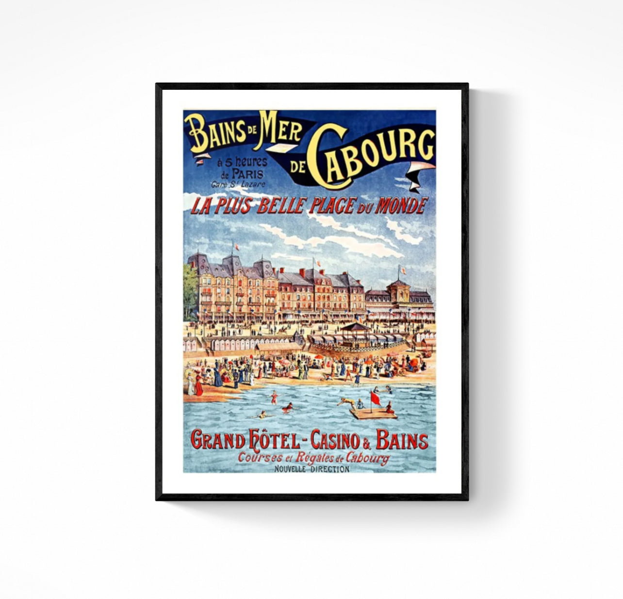 Affiche Bains de Mer de Cabourg