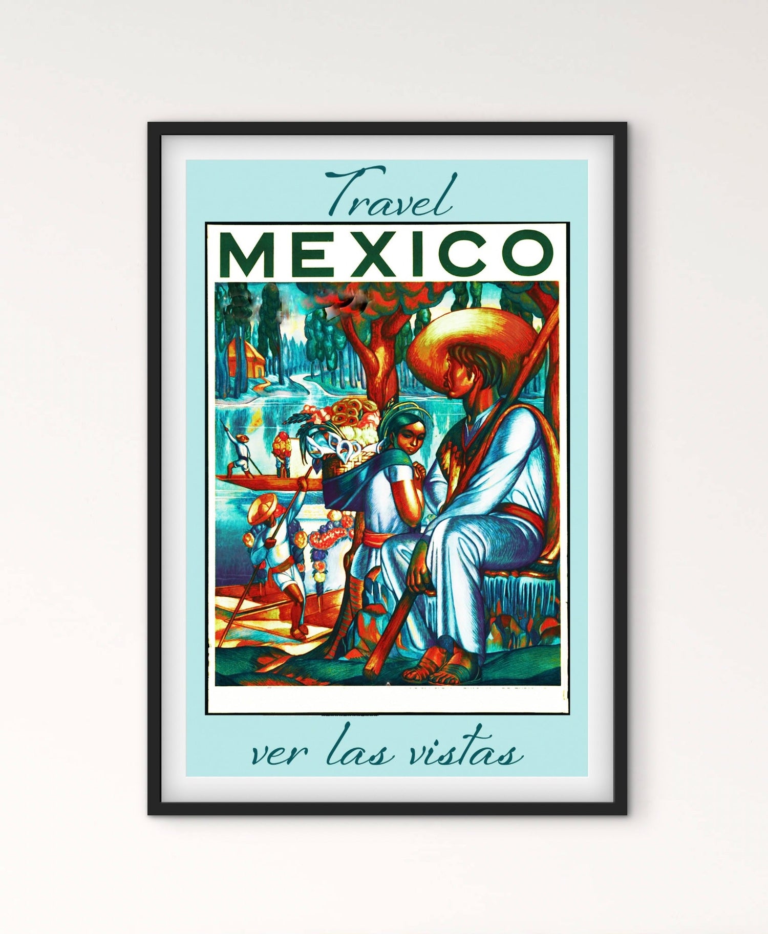 Affiche Mexico Voyage affichevintagefrance