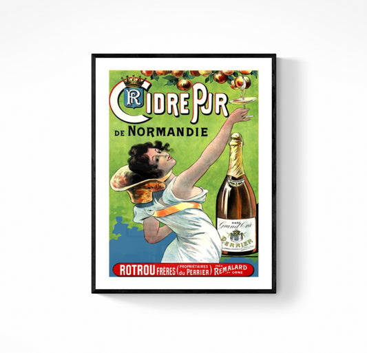 Affiche Cidre Normandie