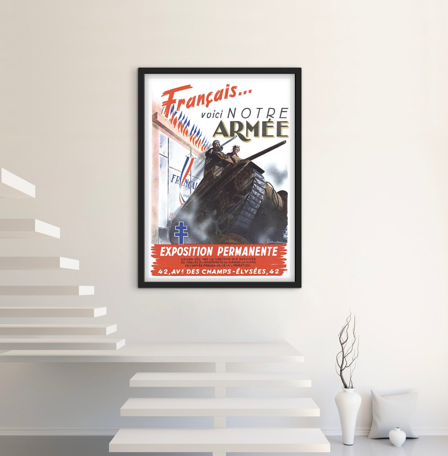 Affiche Français voici notre Armée