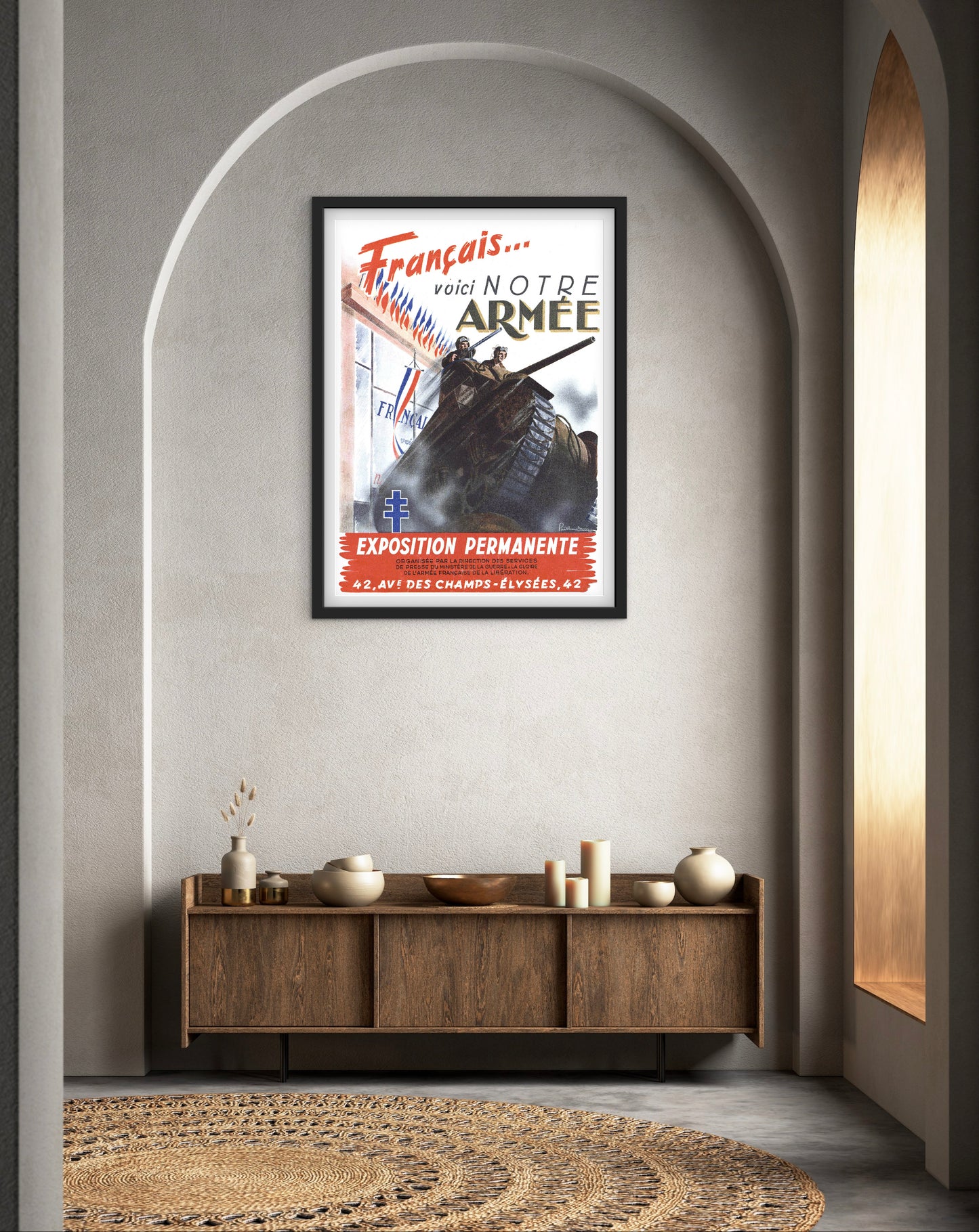 Affiche Français voici notre Armée