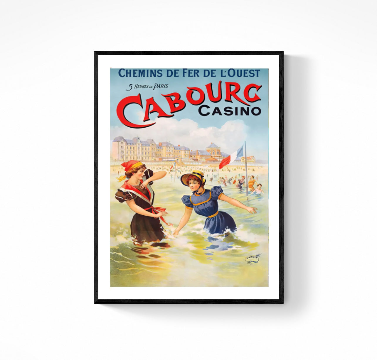 Affiche Cabourg Casino