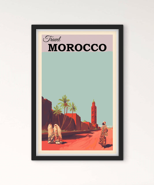 Affiche Maroc affichevintagefrance
