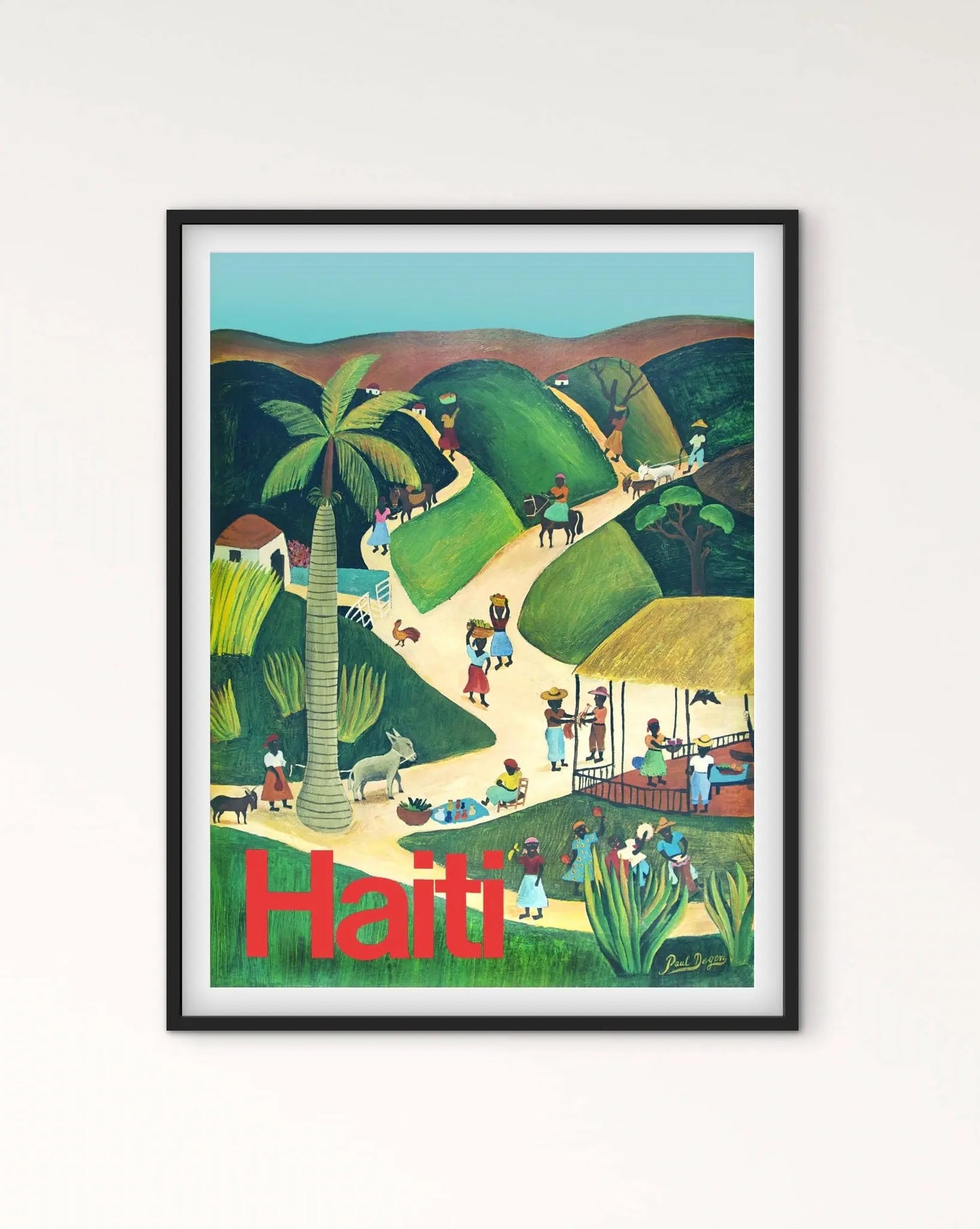 Affiche Haïti affichevintagefrance
