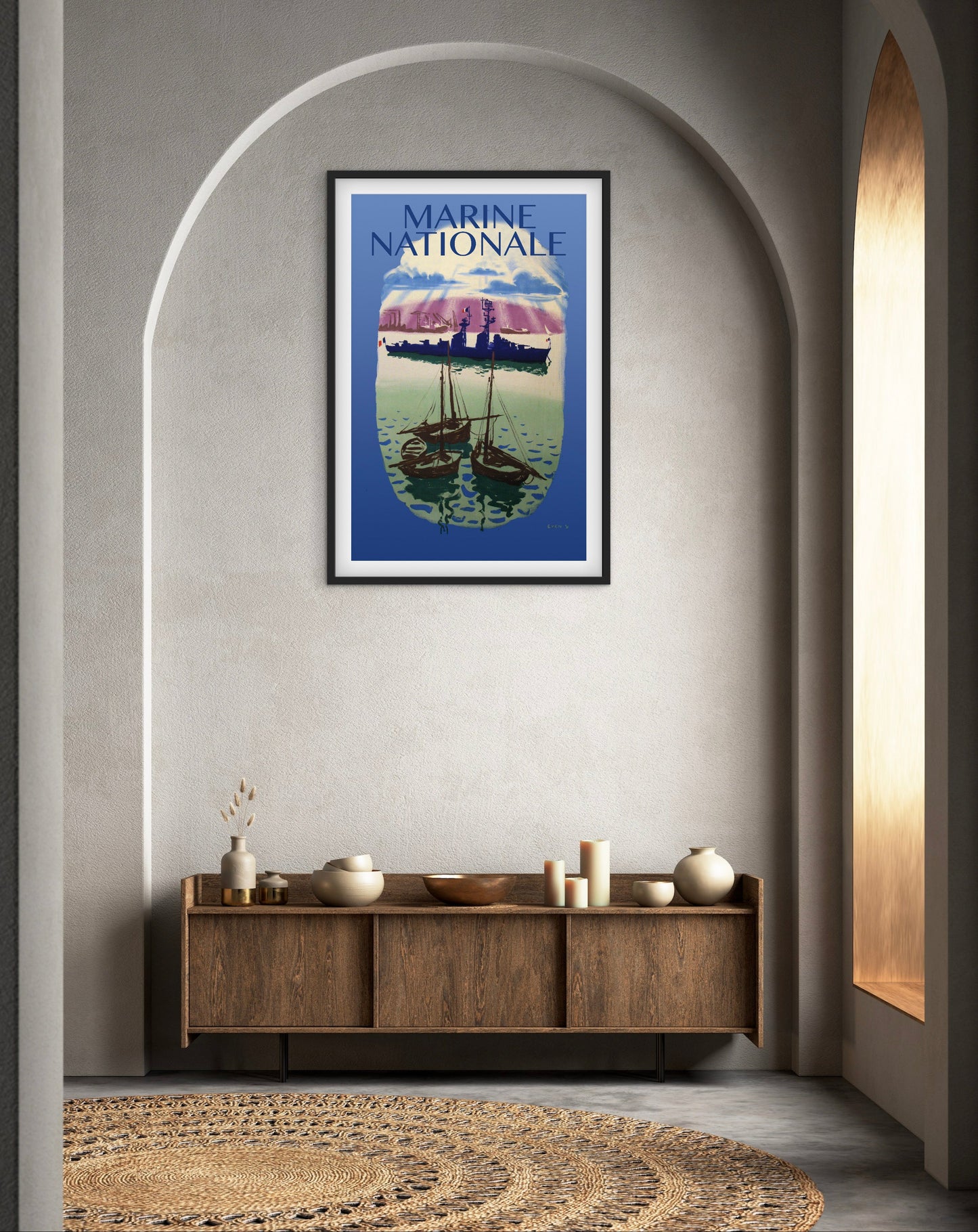 Affiche Marine Nationale affichevintagefrance