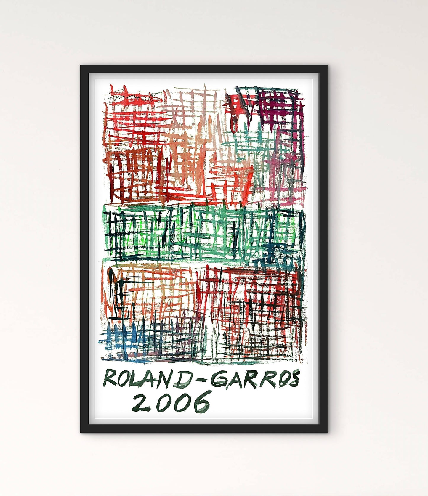 Affiche Tennis Roland Garros 2006