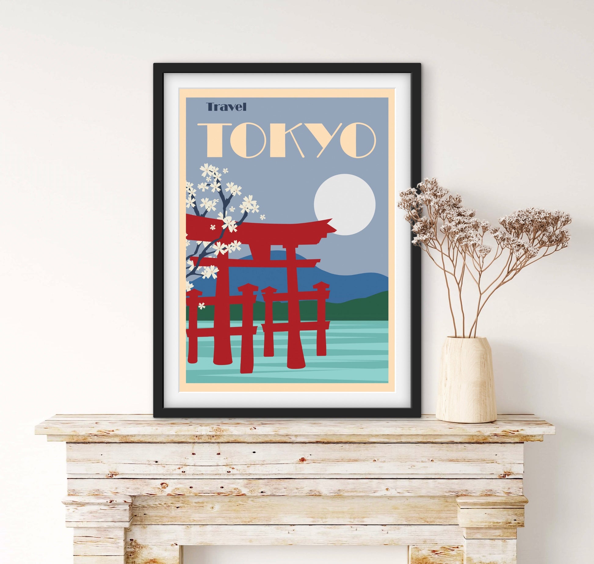 Affiche Japon Tokyo affichevintagefrance