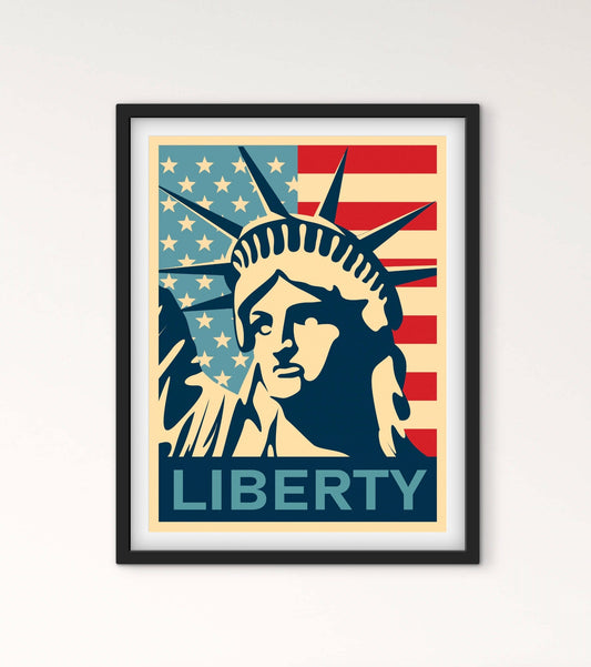 Affiche Statue de la Liberté New York affichevintagefrance