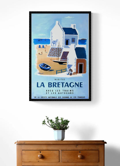 Affiche Bretagne affichevintagefrance