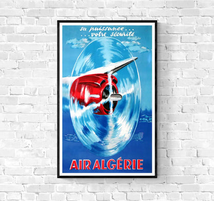 Affiche Air Algérie affichevintagefrance