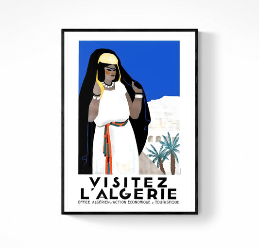 Affiche Visitez l’Algérie
