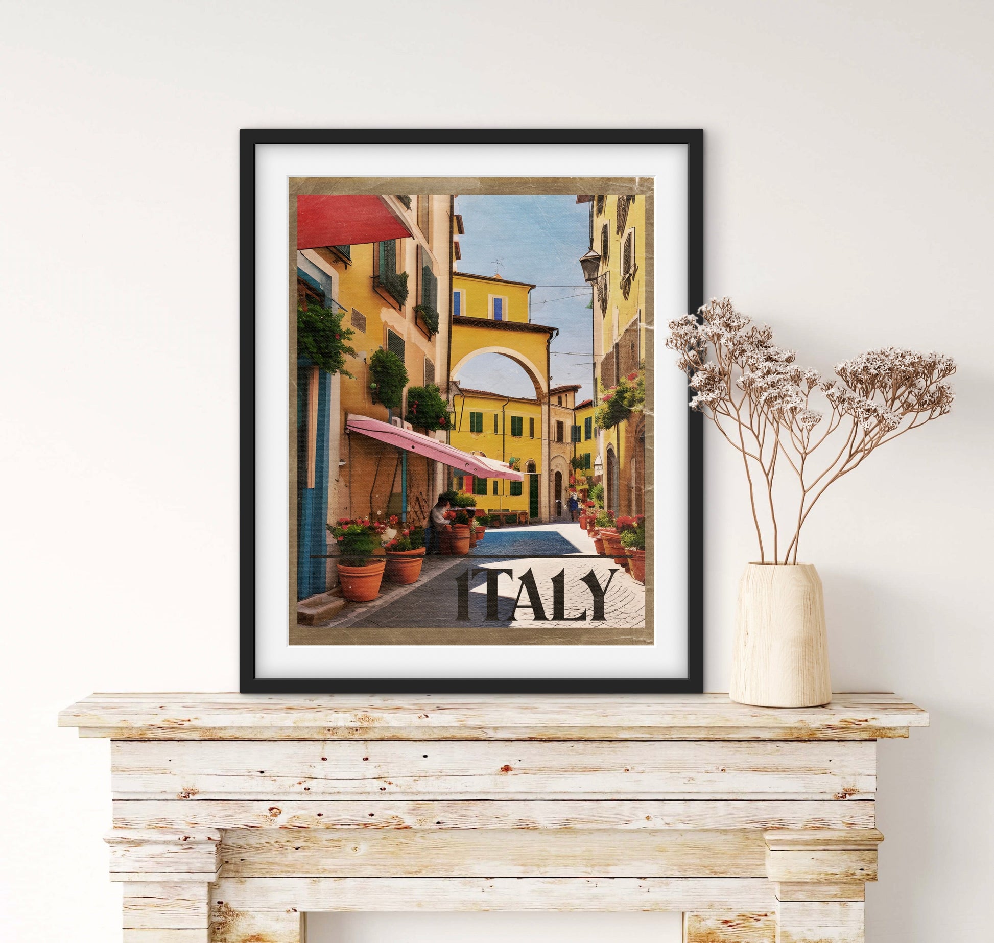 Affiche Italie affichevintagefrance