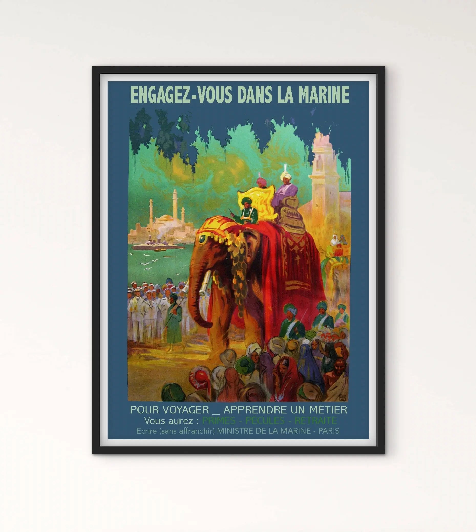 Affiche Marine Nationale affichevintagefrance
