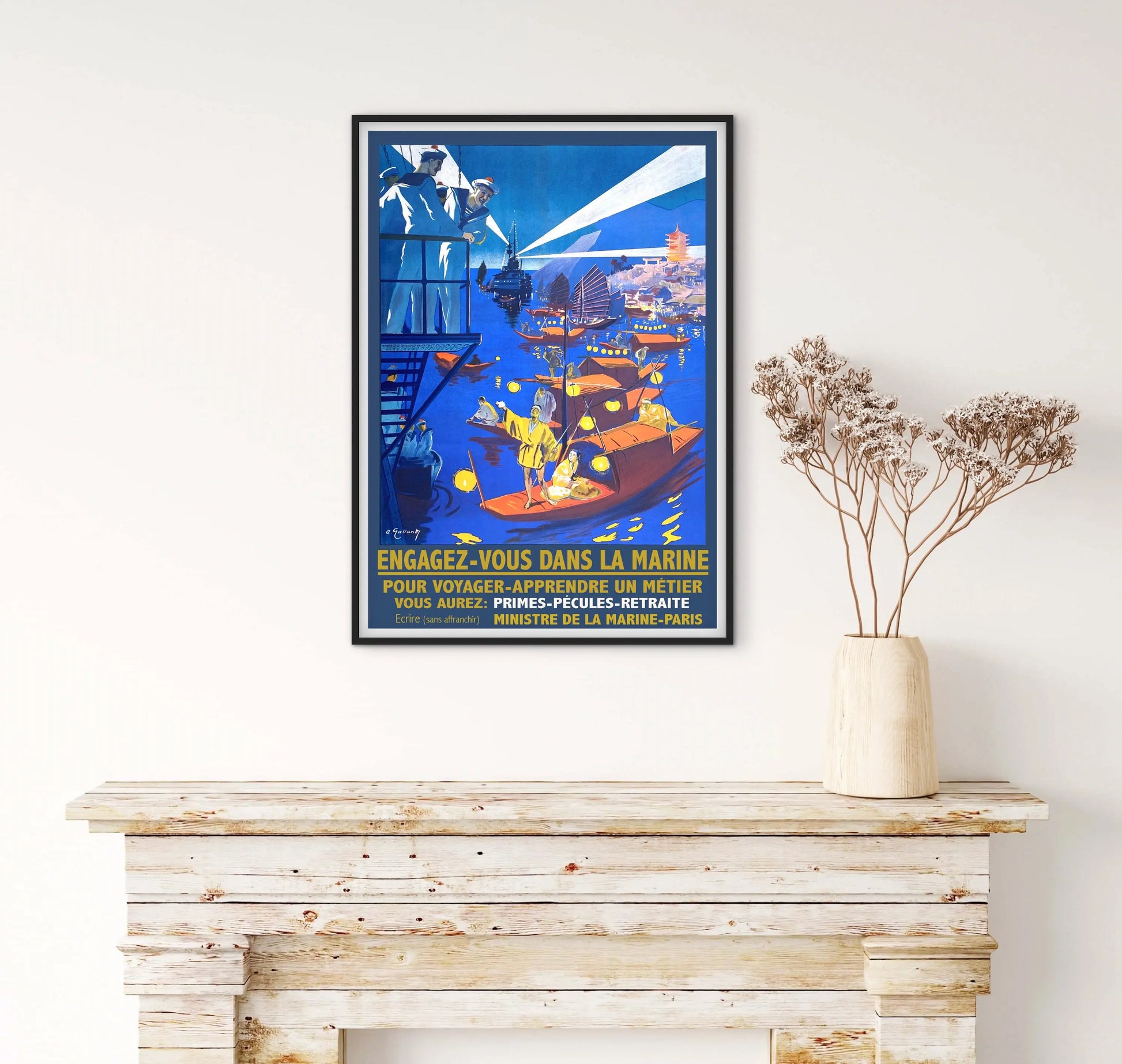 Affiche Marine Nationale affichevintagefrance