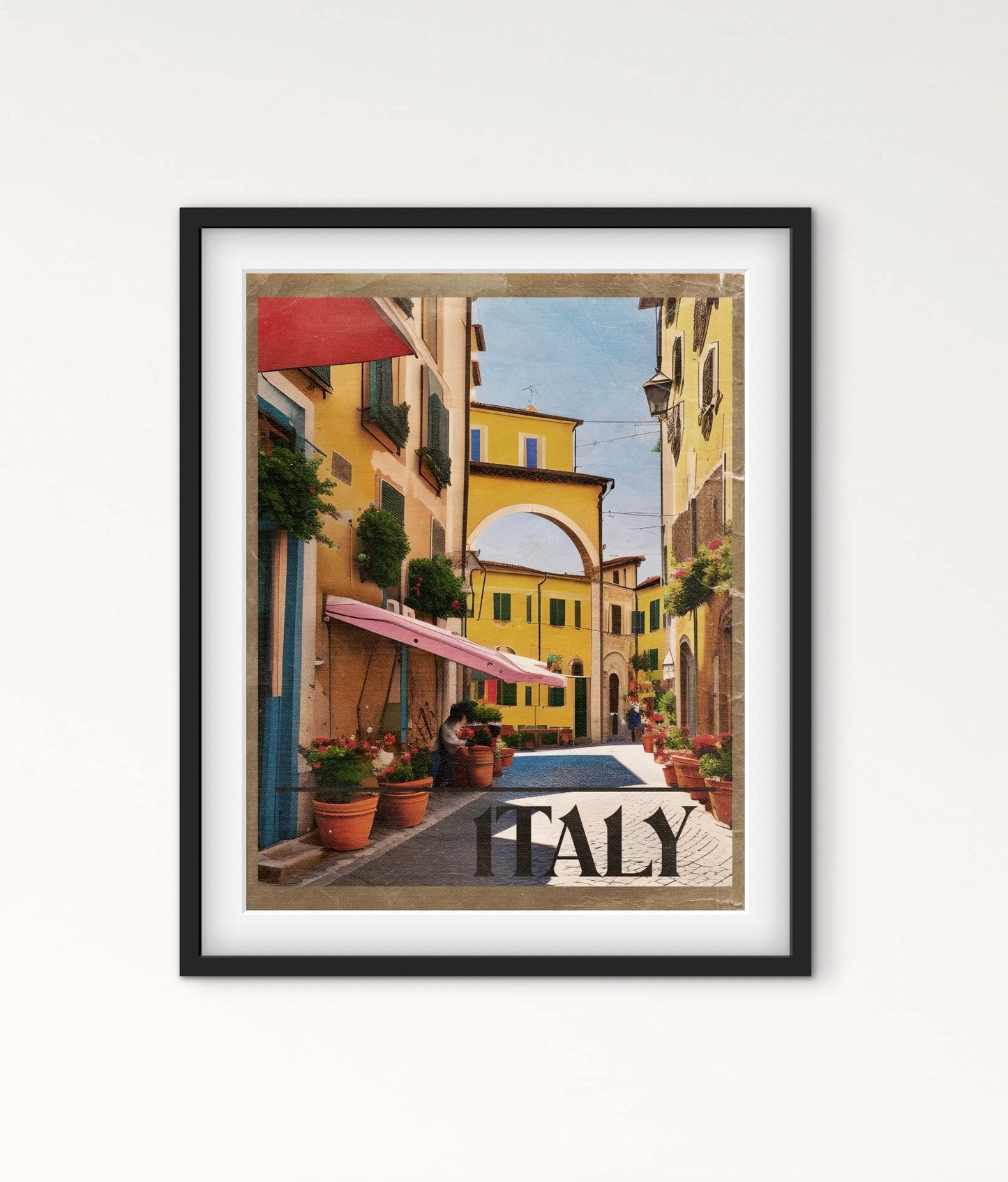 Affiche Italie affichevintagefrance