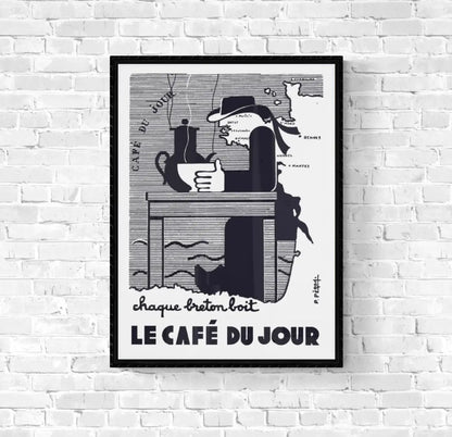 Affiche Breton Café affichevintagefrance