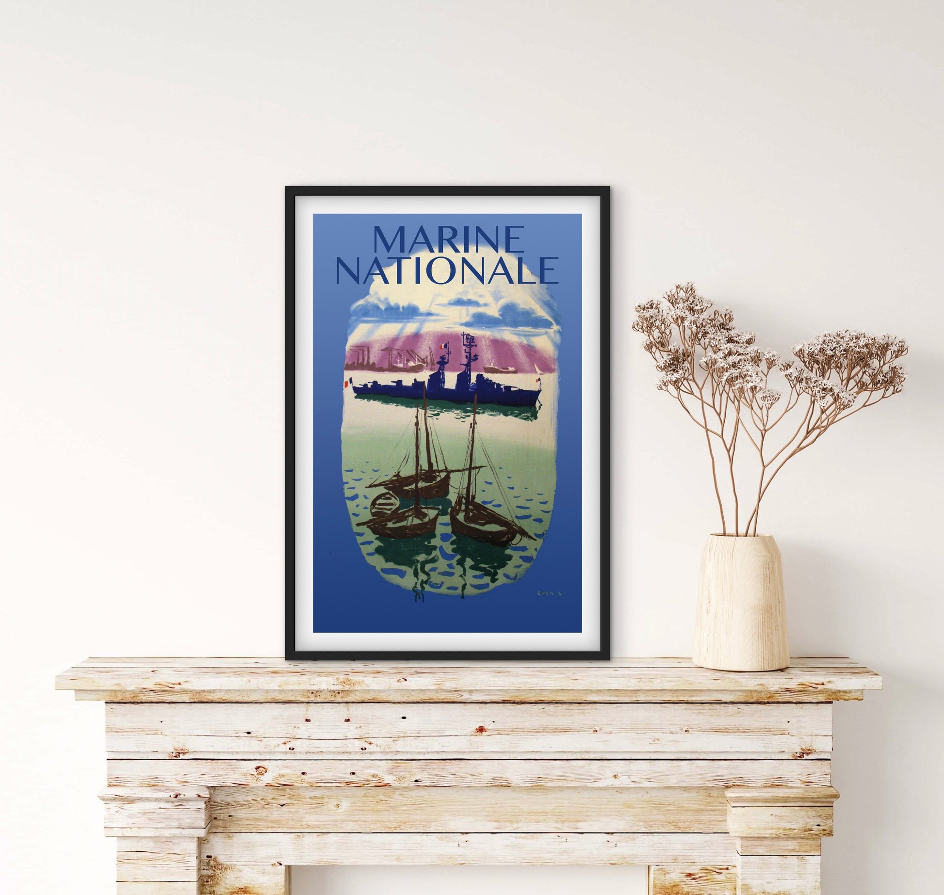 Affiche Marine Nationale affichevintagefrance