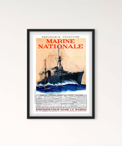 Affiche Marine Nationale affichevintagefrance
