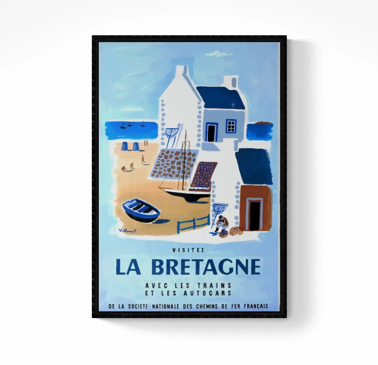 Affiche Bretagne affichevintagefrance