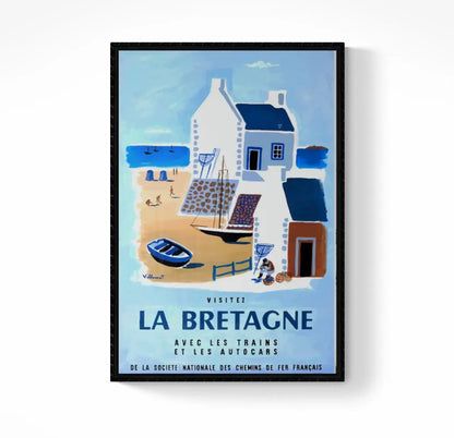 Affiche Bretagne affichevintagefrance