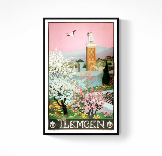 Affiche Tlemcen Algérie Plm