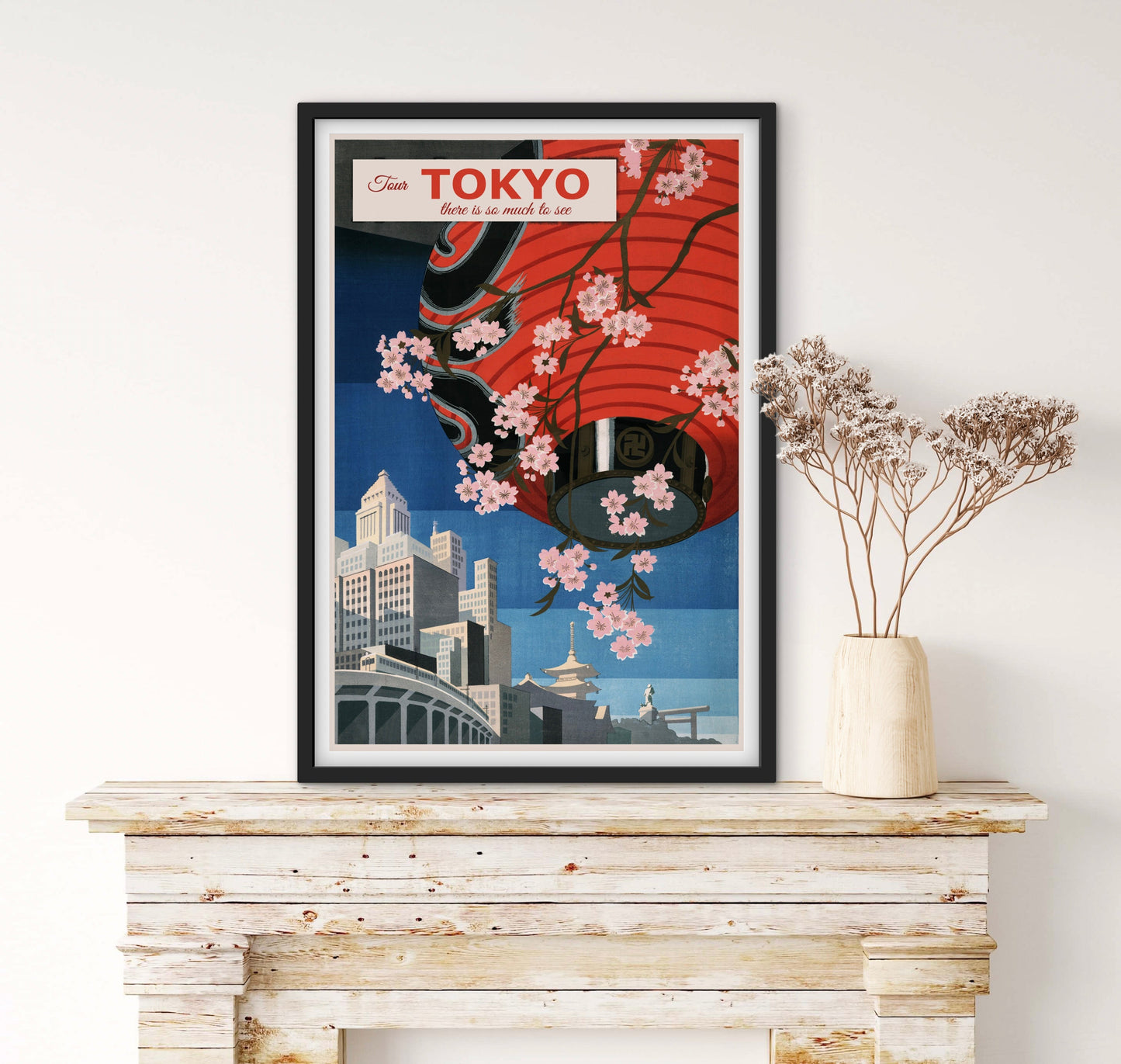 Affiche Tokyo Japon affichevintagefrance