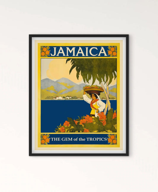 Affiche Jamaïque affichevintagefrance