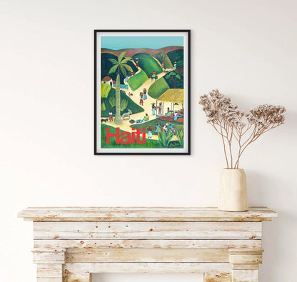 Affiche Haïti affichevintagefrance