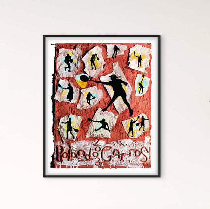 Affiche Tennis Roland Garros 2003