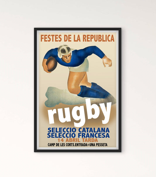 Affiche Rugby
