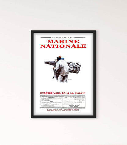 Affiche Marine Nationale affichevintagefrance