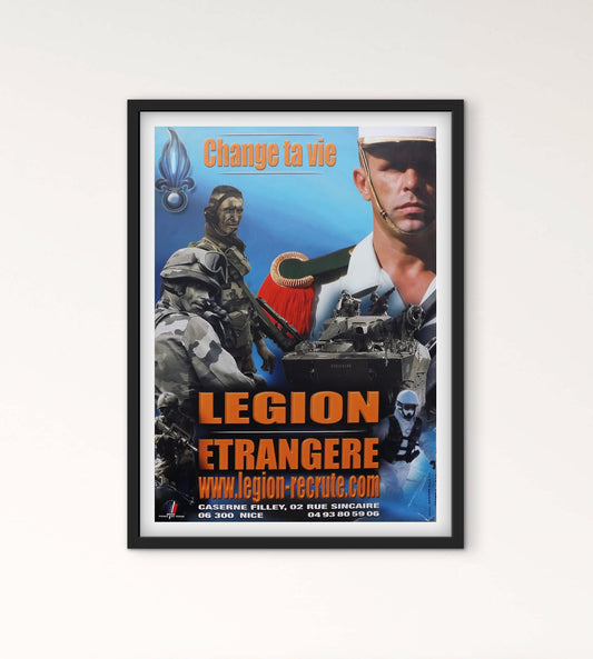 Affiche Légion étrangère recrutement