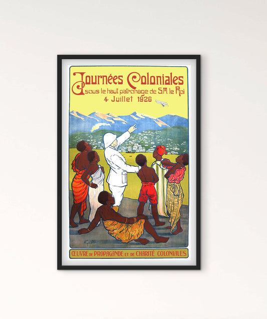 Affiche journée coloniales