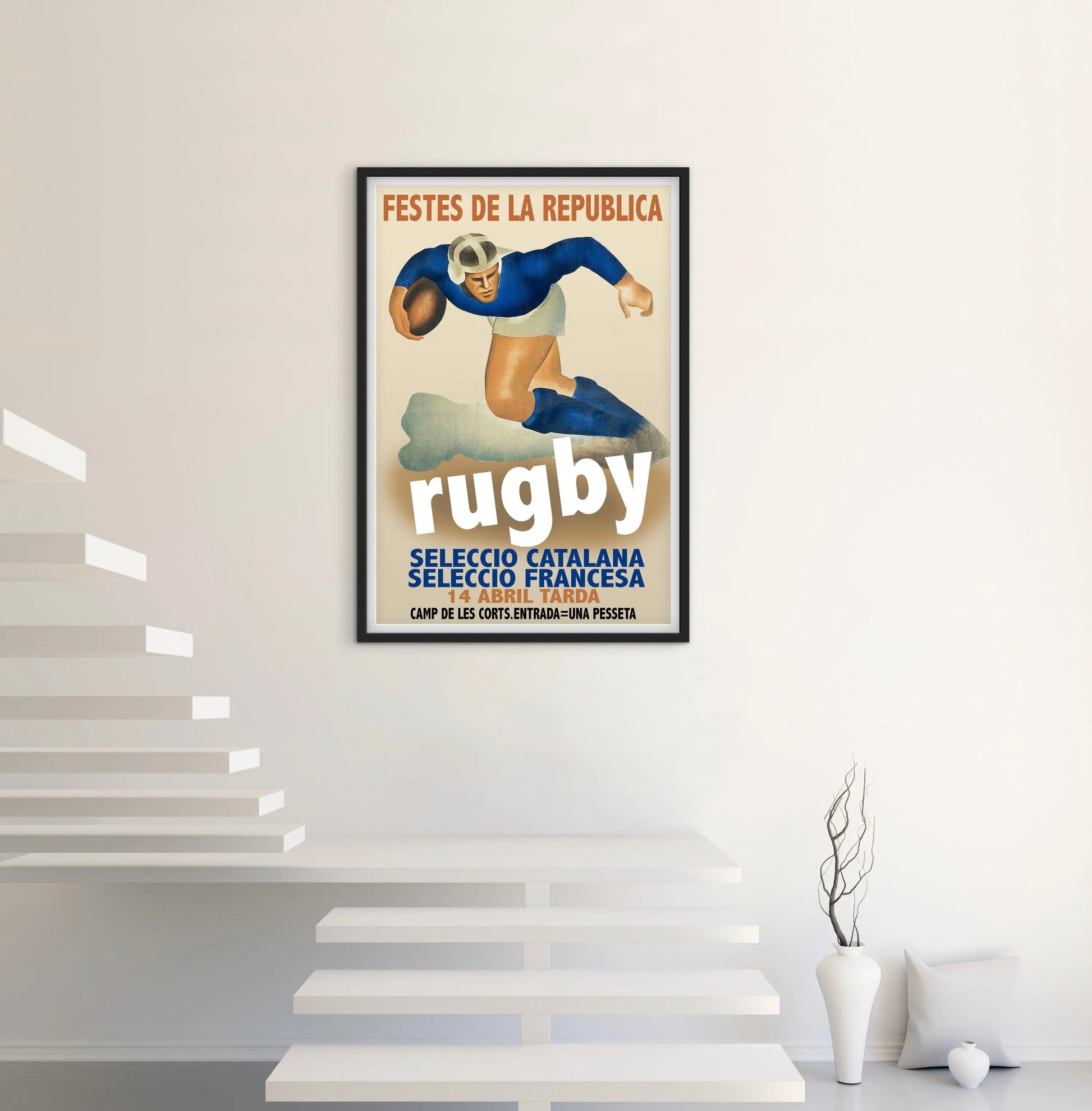 Affiche Rugby affichevintagefrance