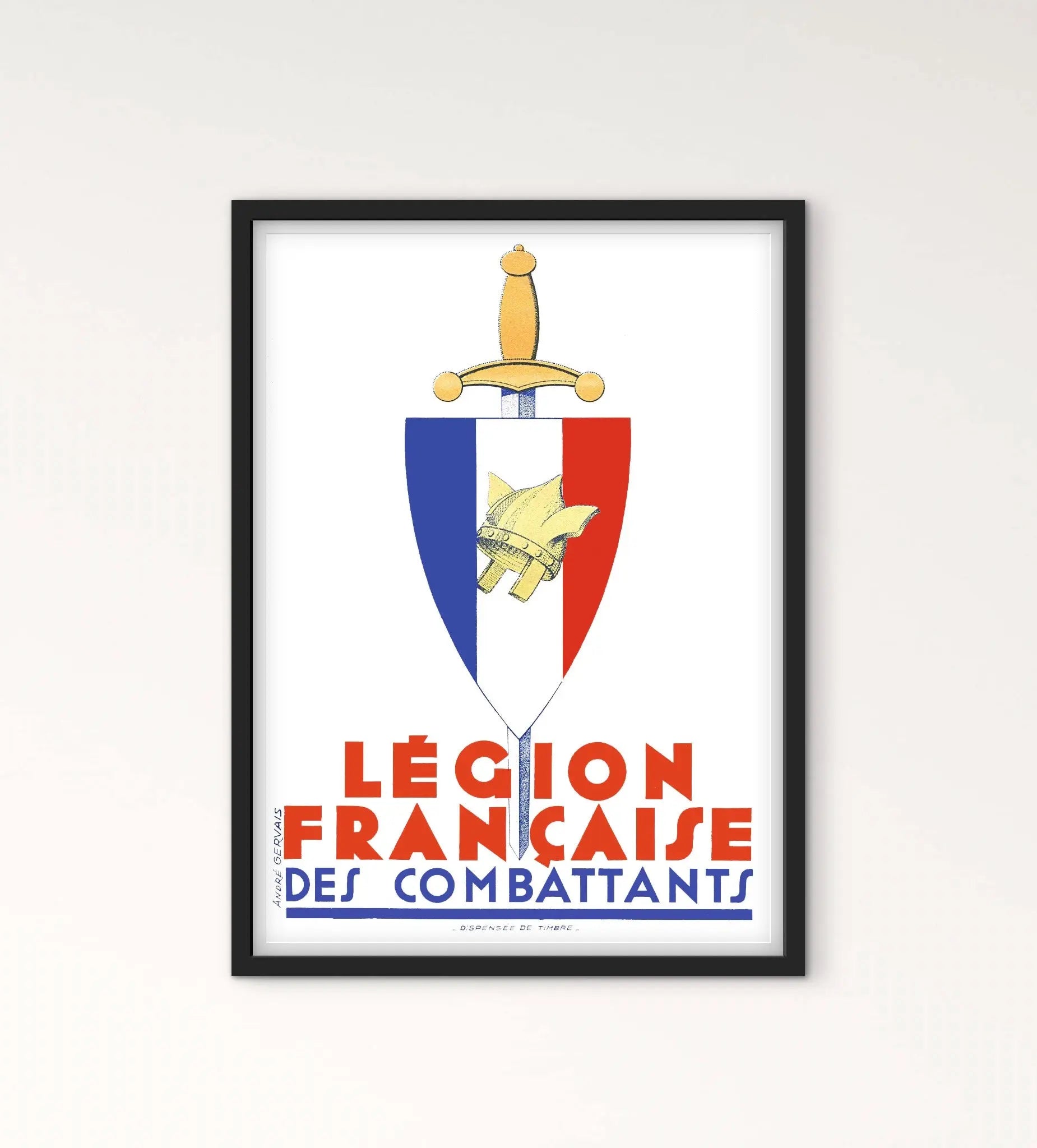 Affiche Légion Française des combattants affichevintagefrance