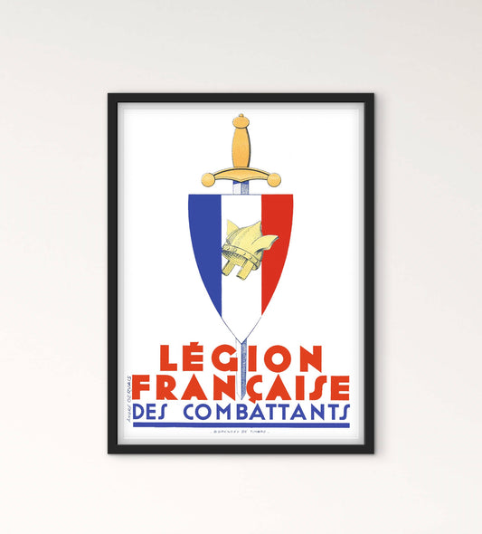 Affiche Légion Française des combattants