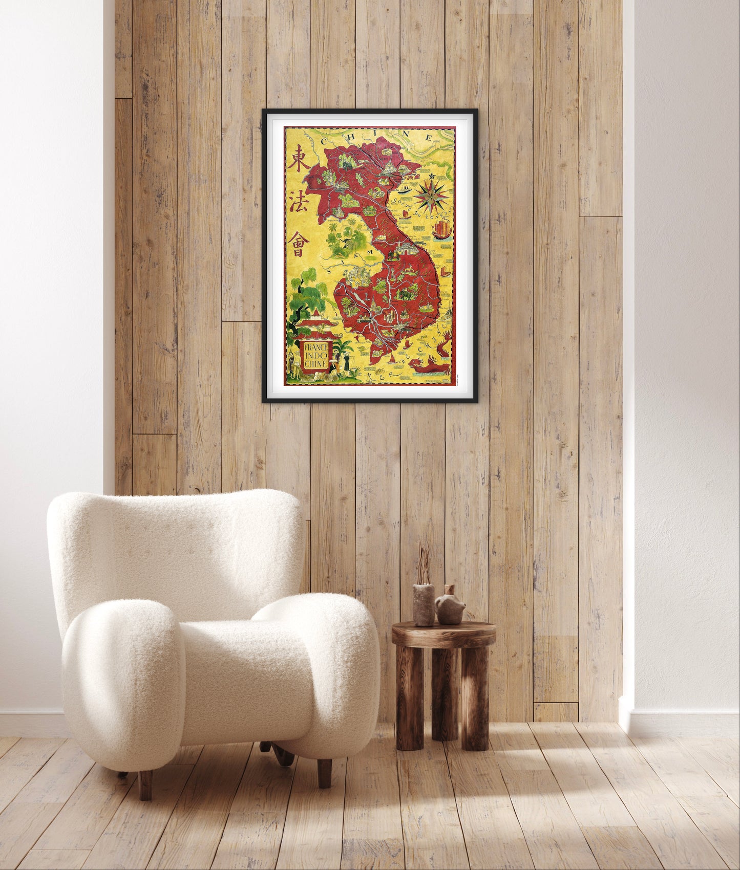Affiche Chine France indochine