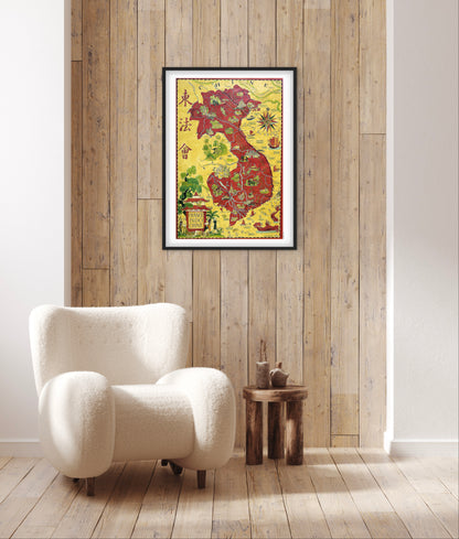 Affiche Chine France indochine