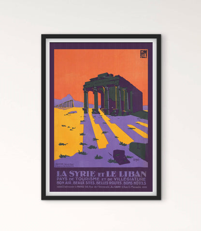 Affiche Syrie Liban