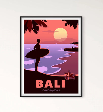 Affiche Bali affichevintagefrance