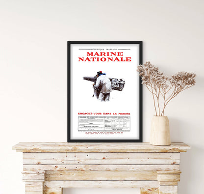 Affiche Marine Nationale affichevintagefrance