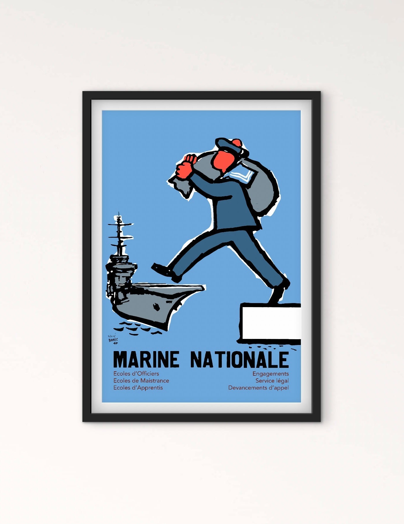 Affiche Marine Nationale affichevintagefrance