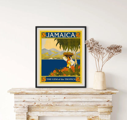Affiche Jamaïque affichevintagefrance