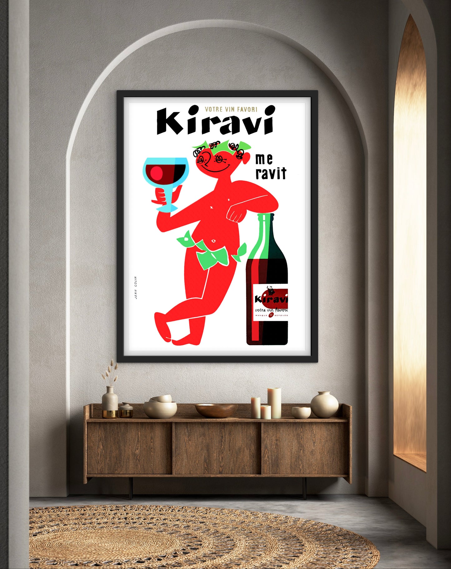 Affiche vin Kiravi