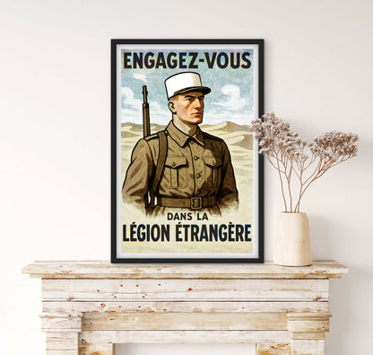 Affiche Légion étrangère affichevintagefrance