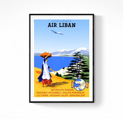 Affiche Air Liban