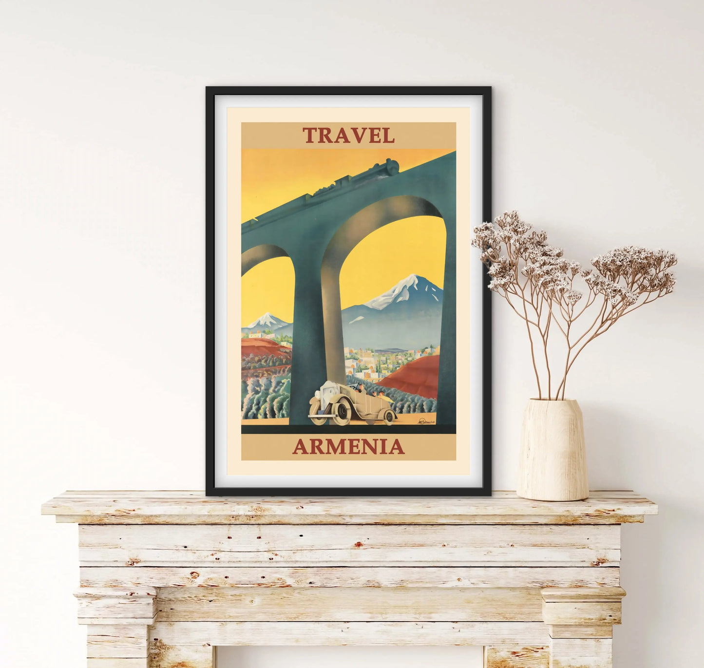 Affiche Arménie Voyage affichevintagefrance