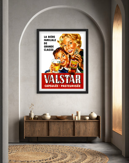 Affiche Bière Valstar