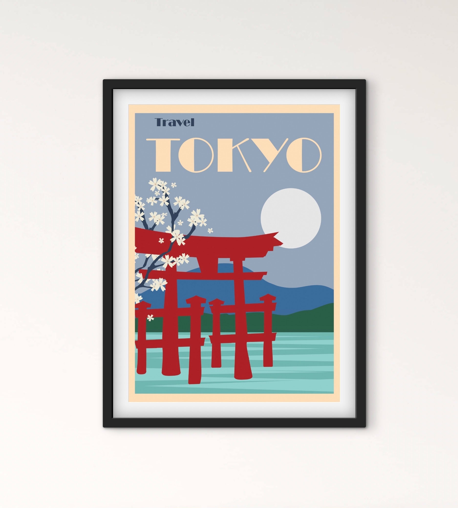 Affiche Japon Tokyo affichevintagefrance