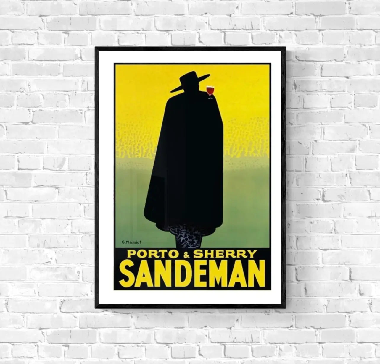 Affiche Porto Sandeman affichevintagefrance